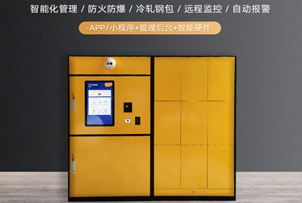 物联网智能储物柜pc+手机案例